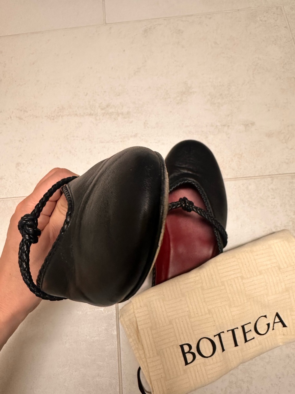 Bottega Veneta Lagoon Knotted Mary Jane - Picture 5 of 6